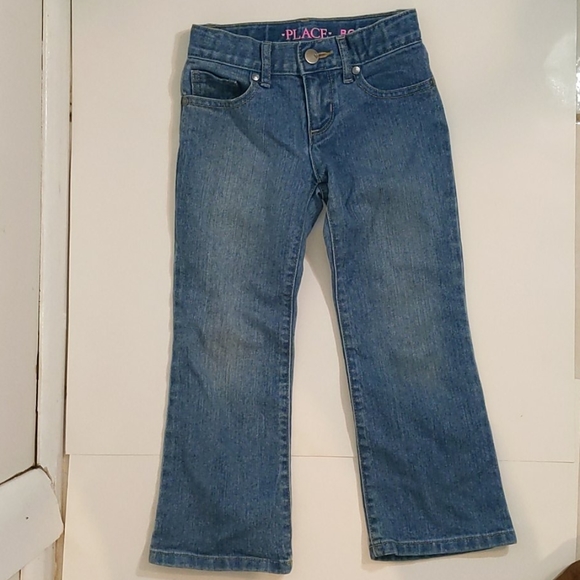 Children's Place denim bootcut Jeans - Picture 2 of 8